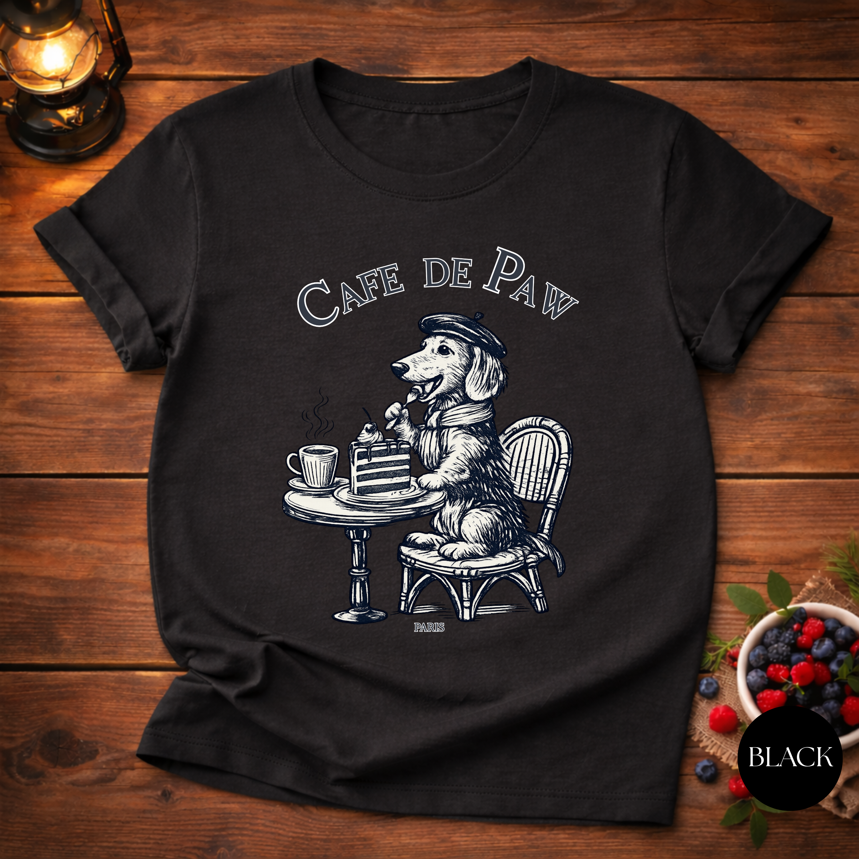 Cafe de Paw Tee