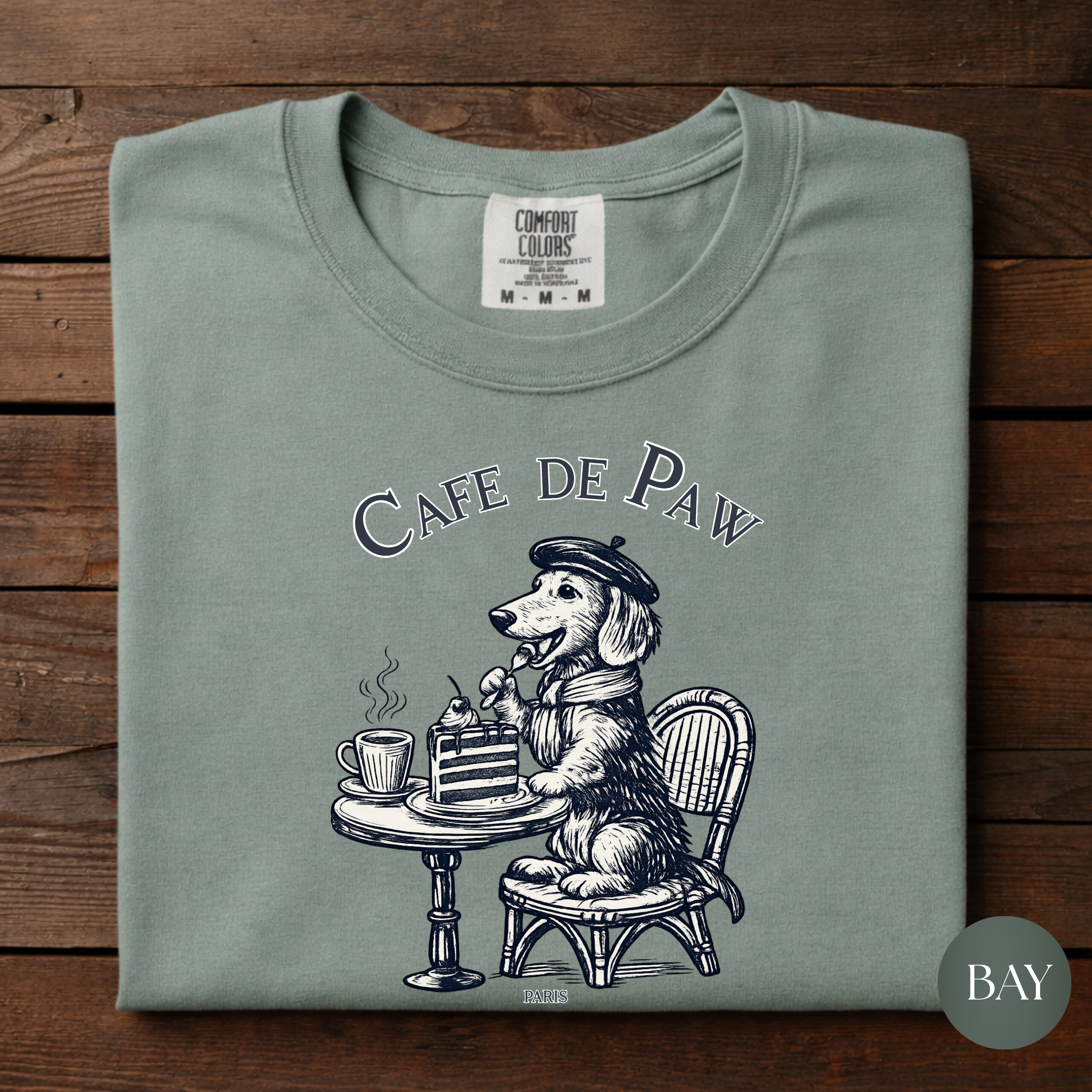 Cafe de Paw Tee