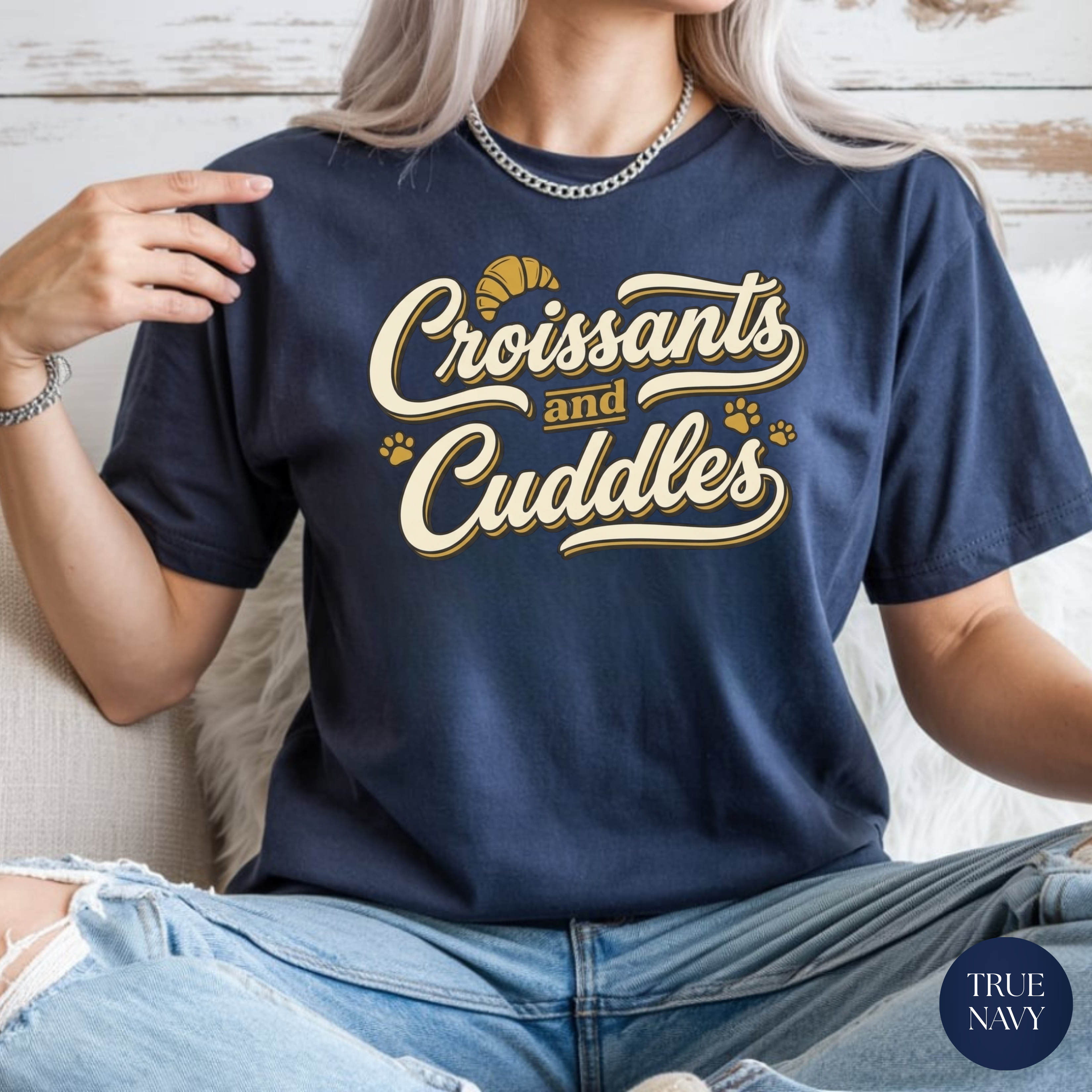Croissants & Cuddles Tee