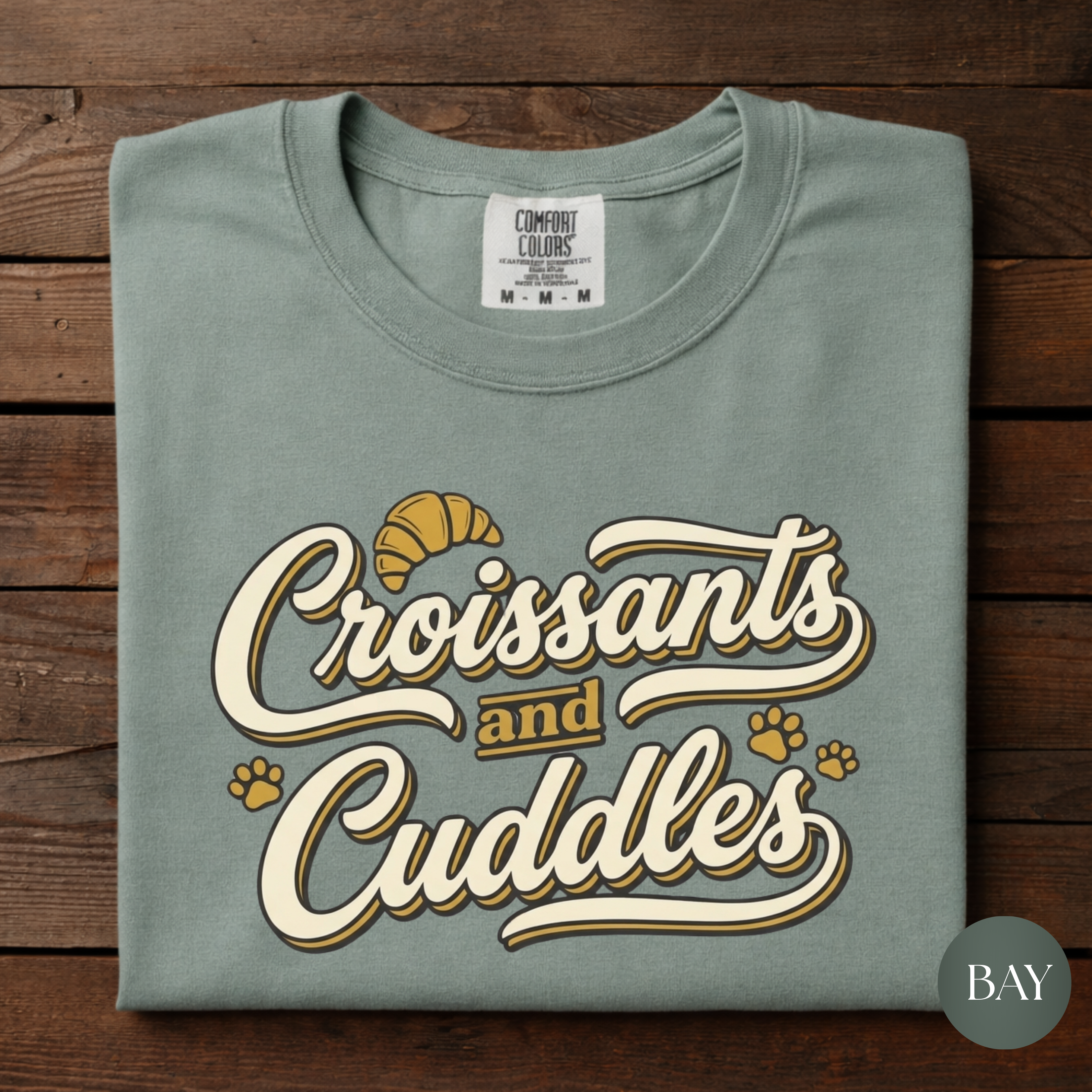 Croissants & Cuddles Tee