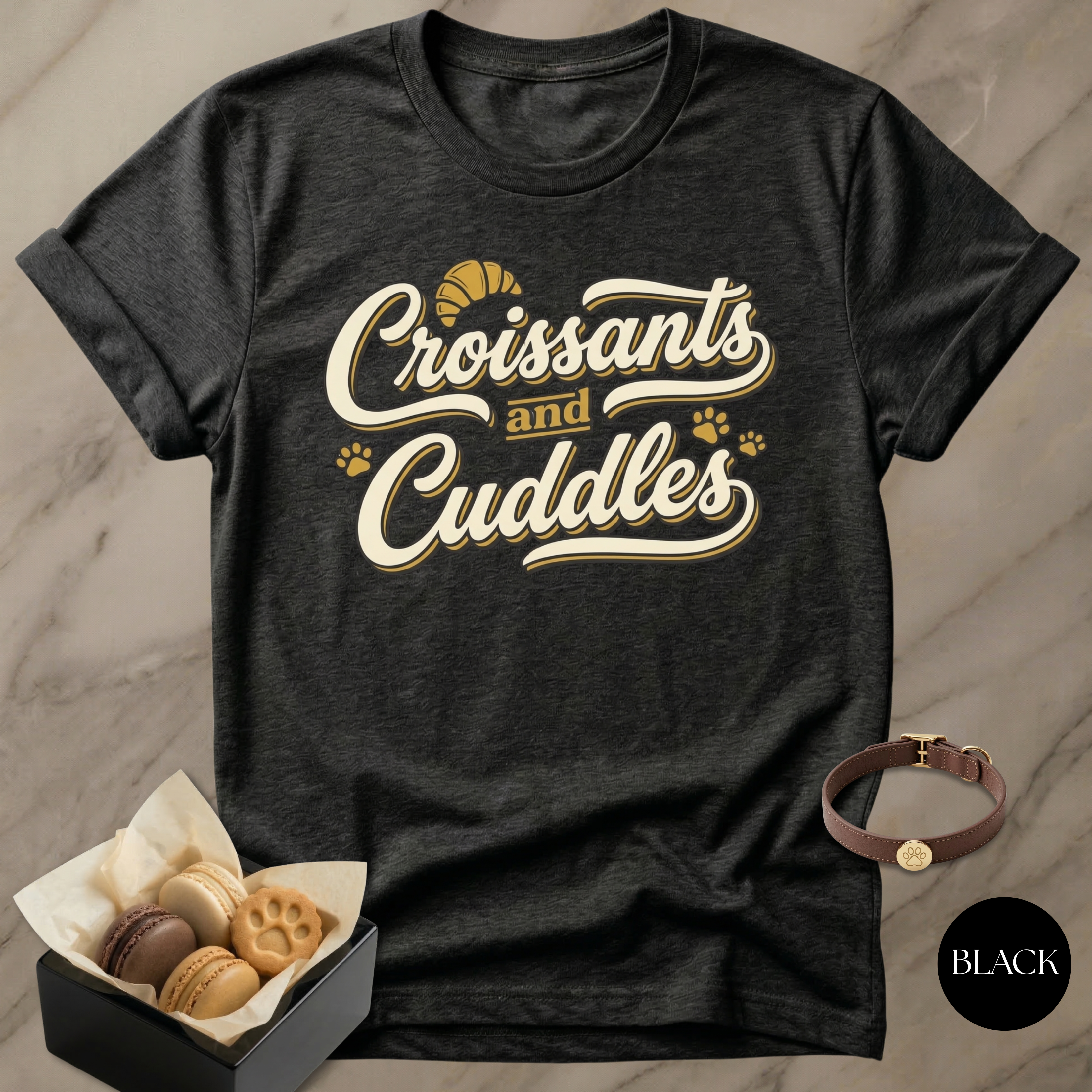 Croissants & Cuddles Tee