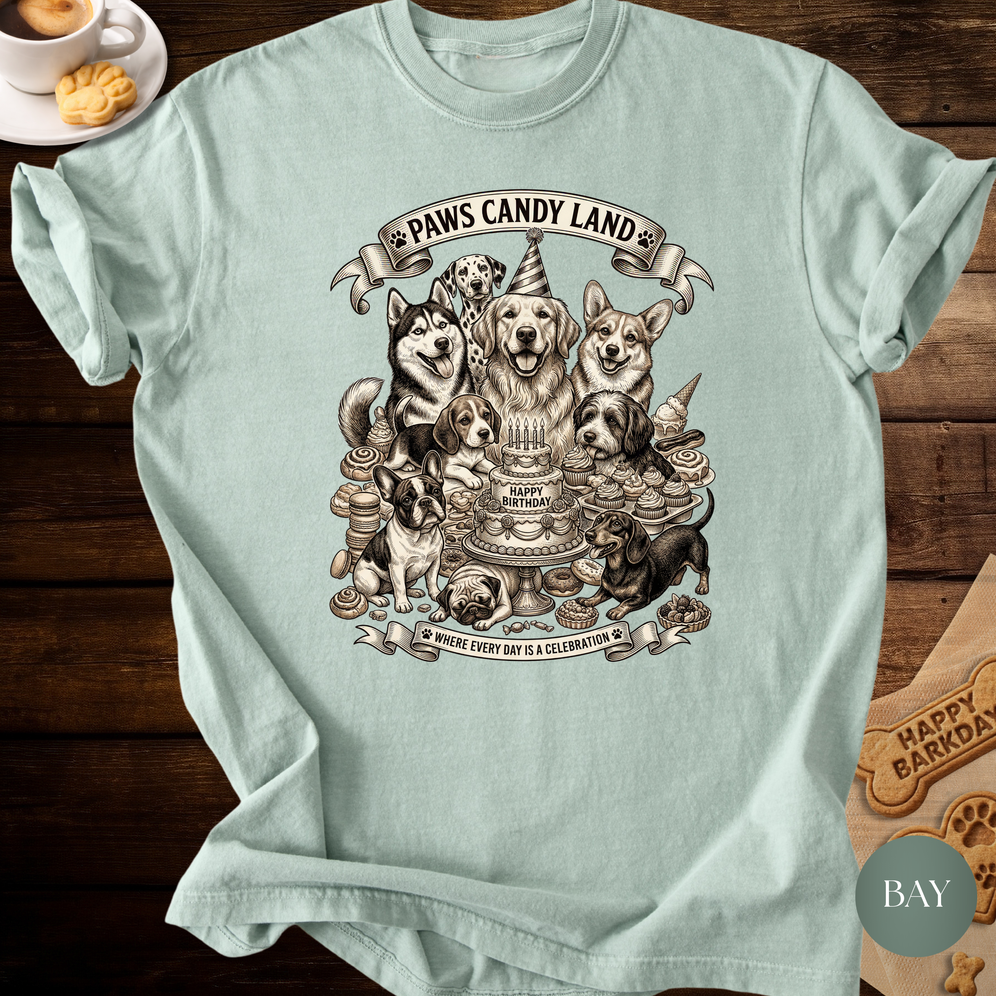 Paws Candy Land Tee