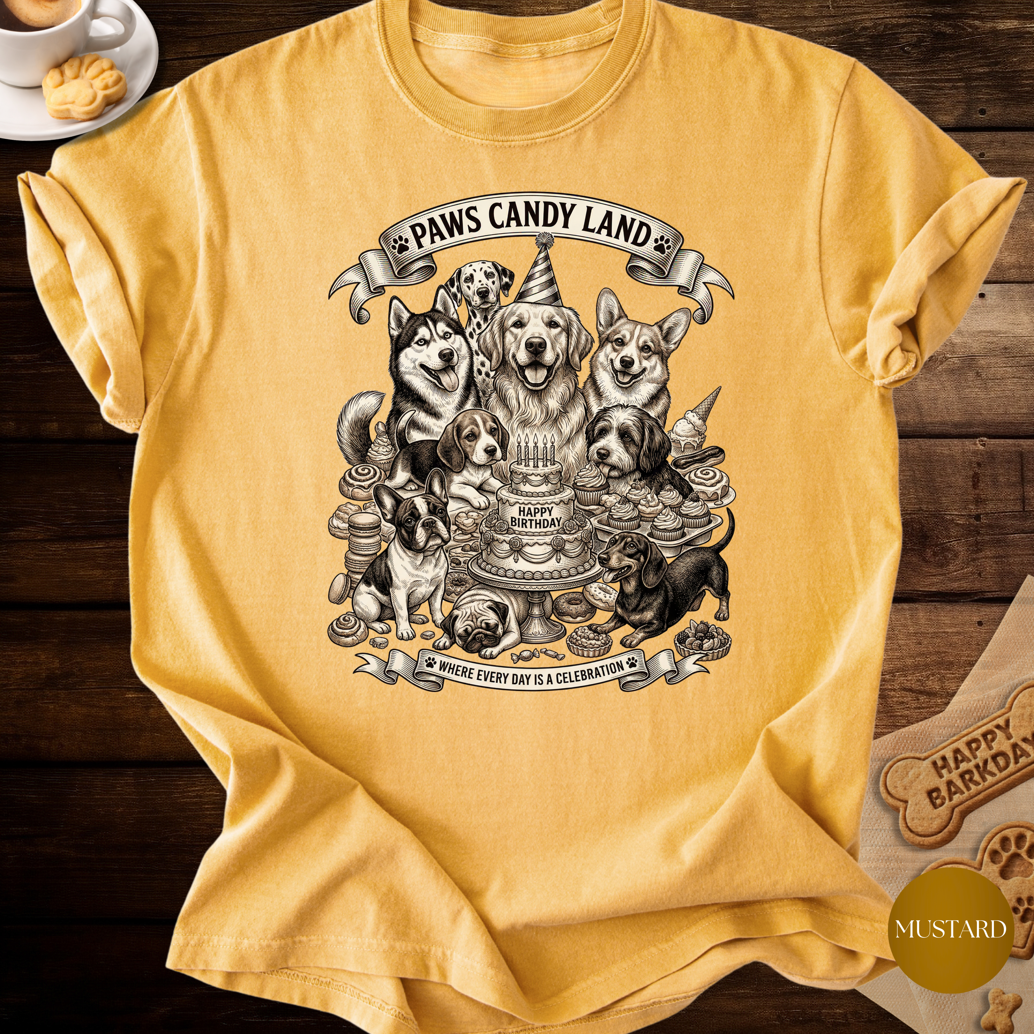 Paws Candy Land Tee