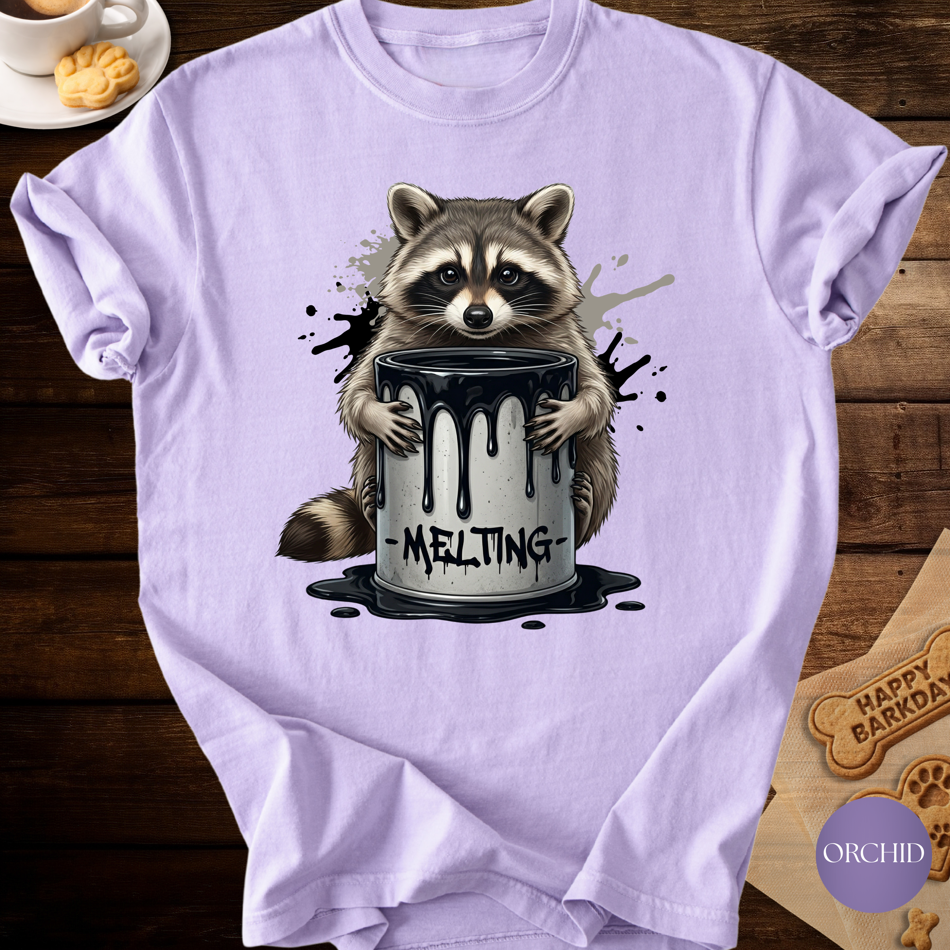 Melting Raccoon Tee