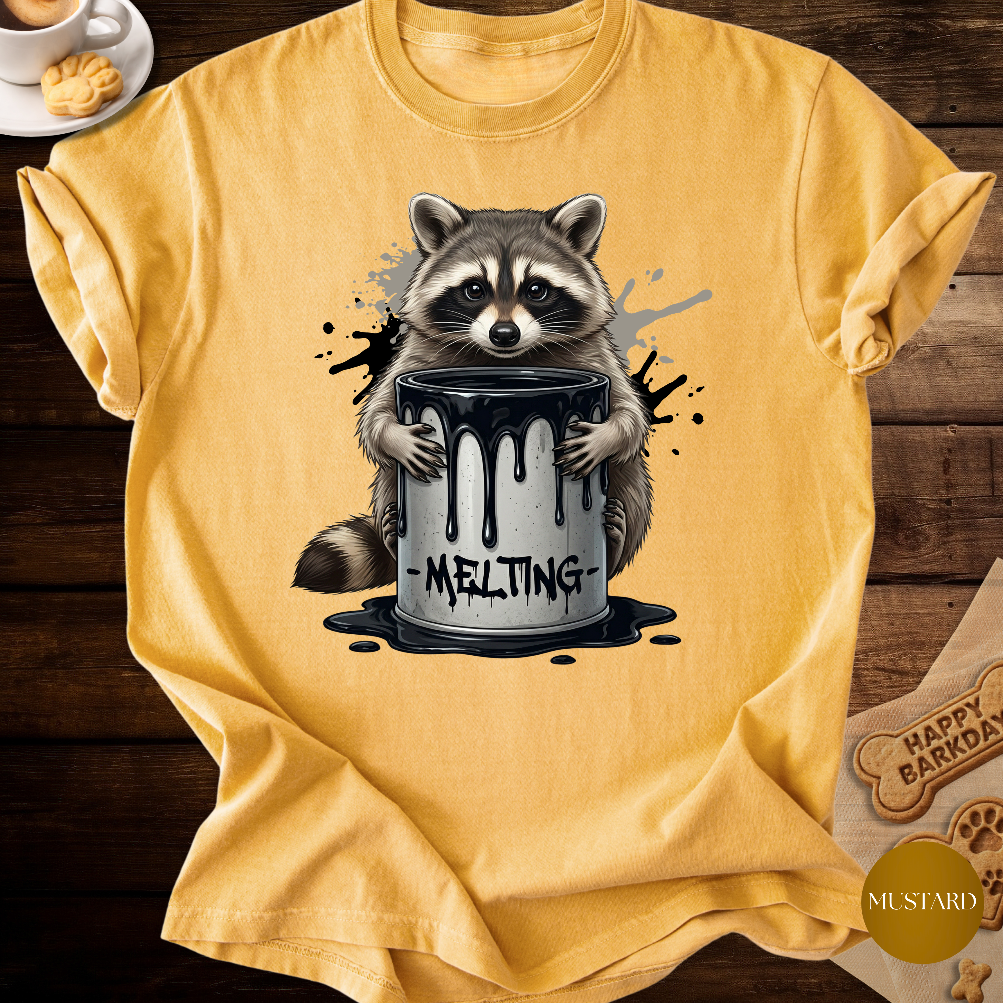 Melting Raccoon Tee
