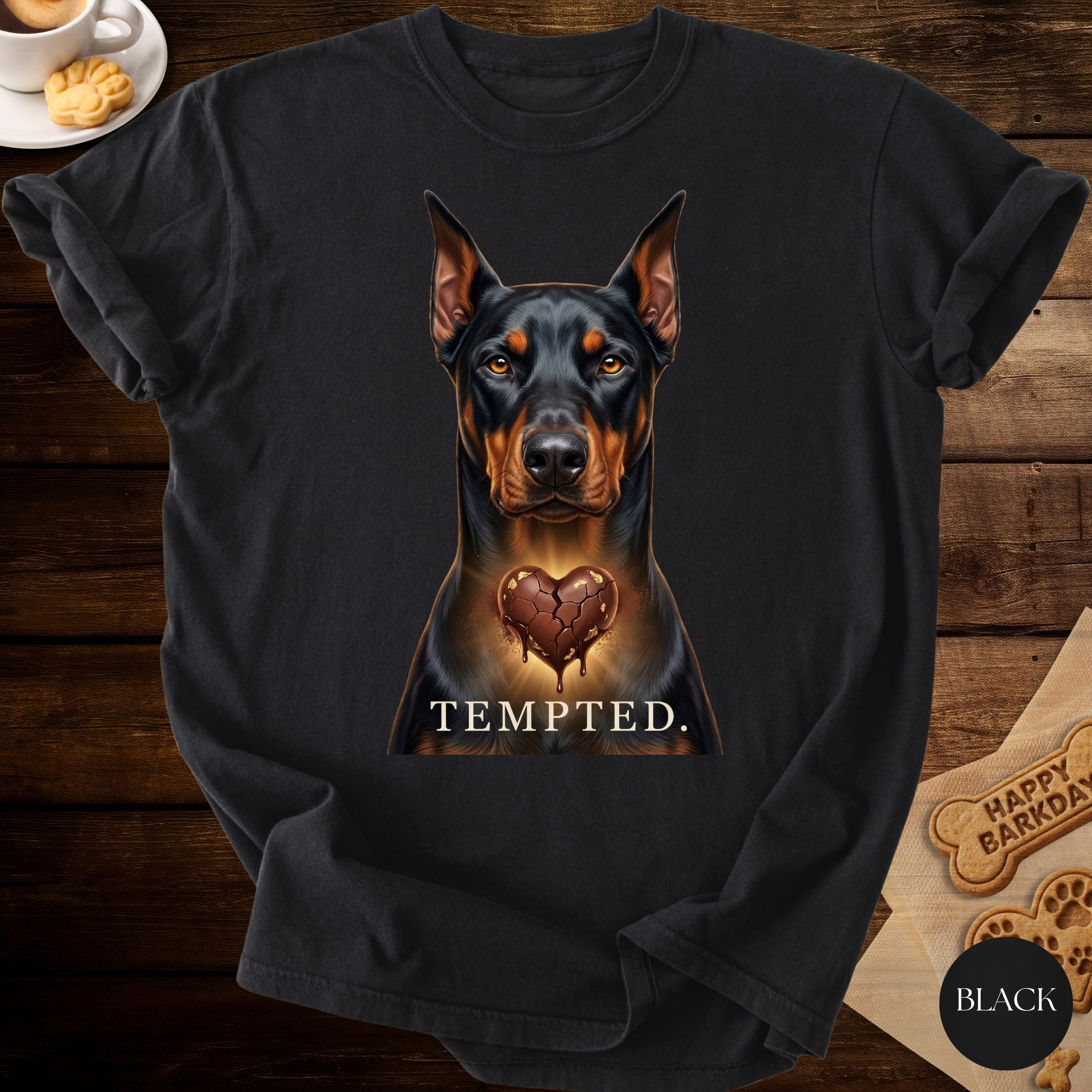 Chocolate Drop Rottie Tee