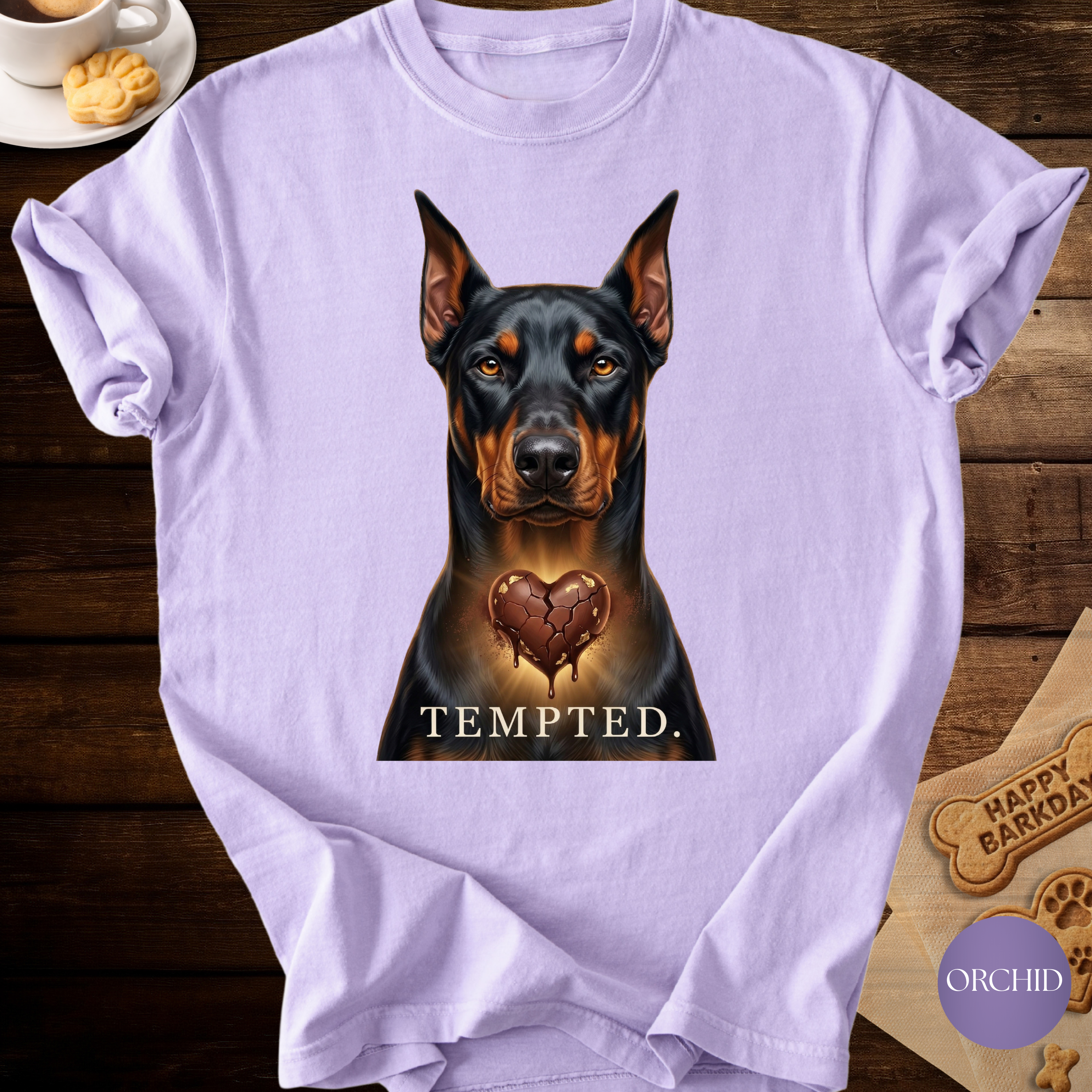 Chocolate Drop Rottie Tee