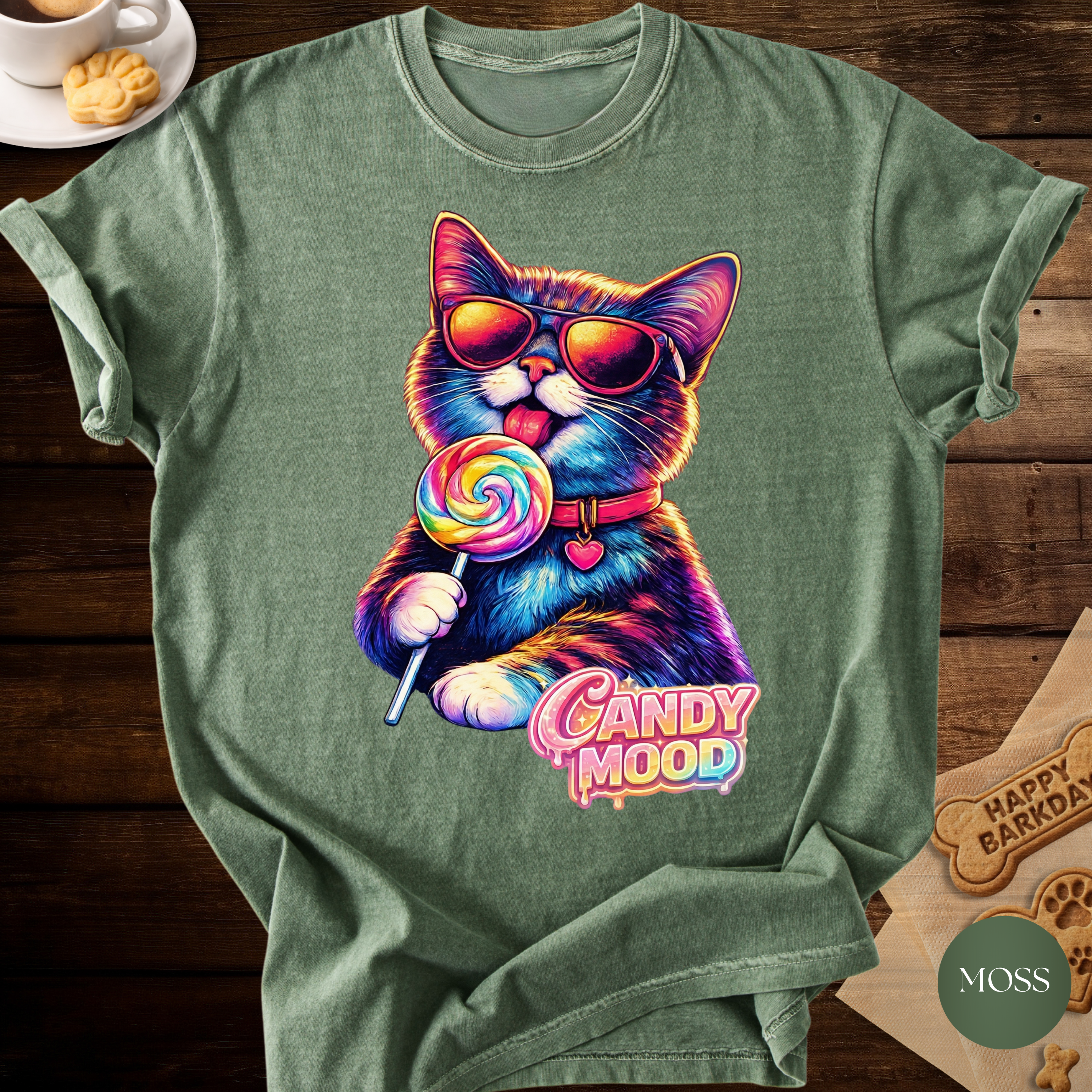 Sugar Rush Cat Tee