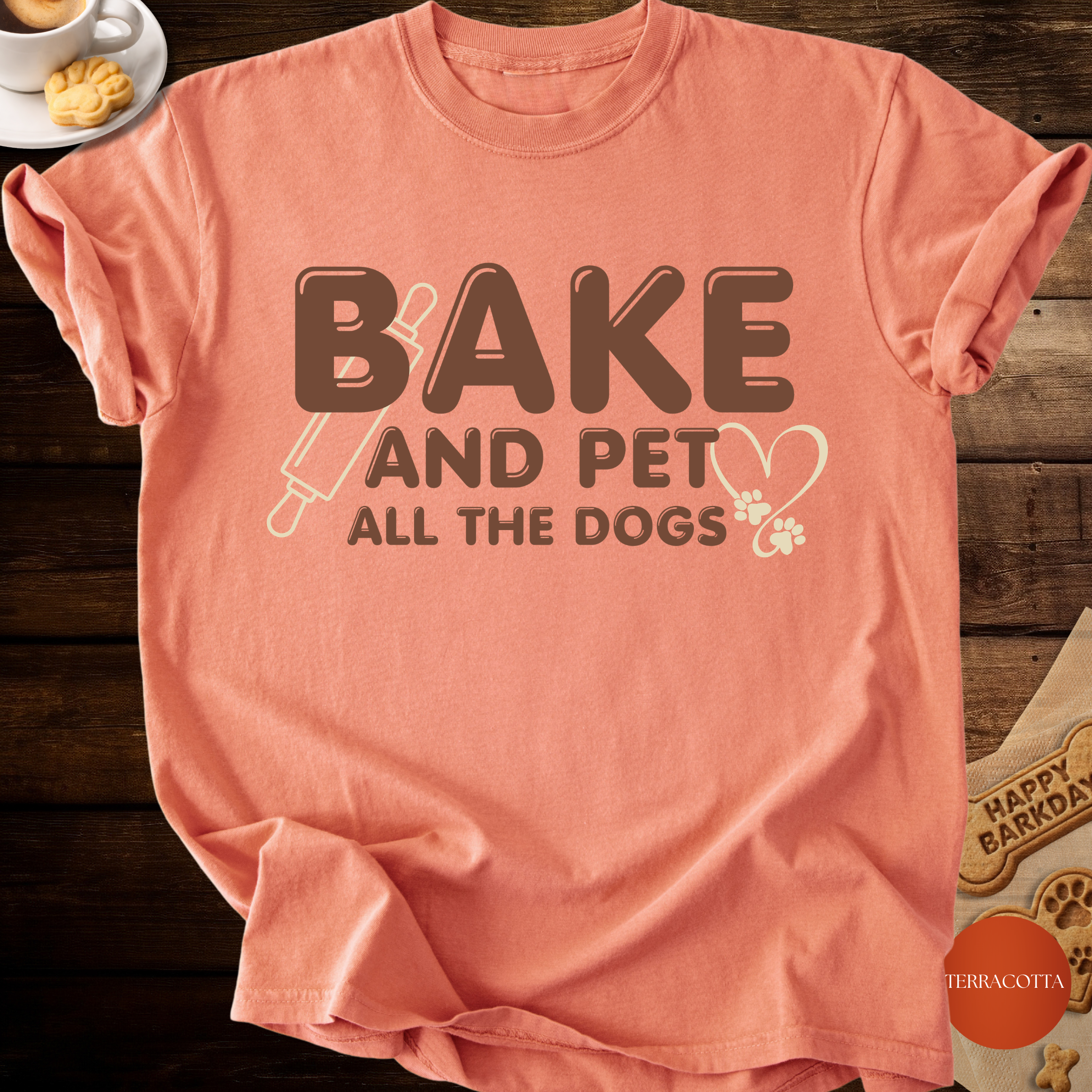 Bake and Pet Tee