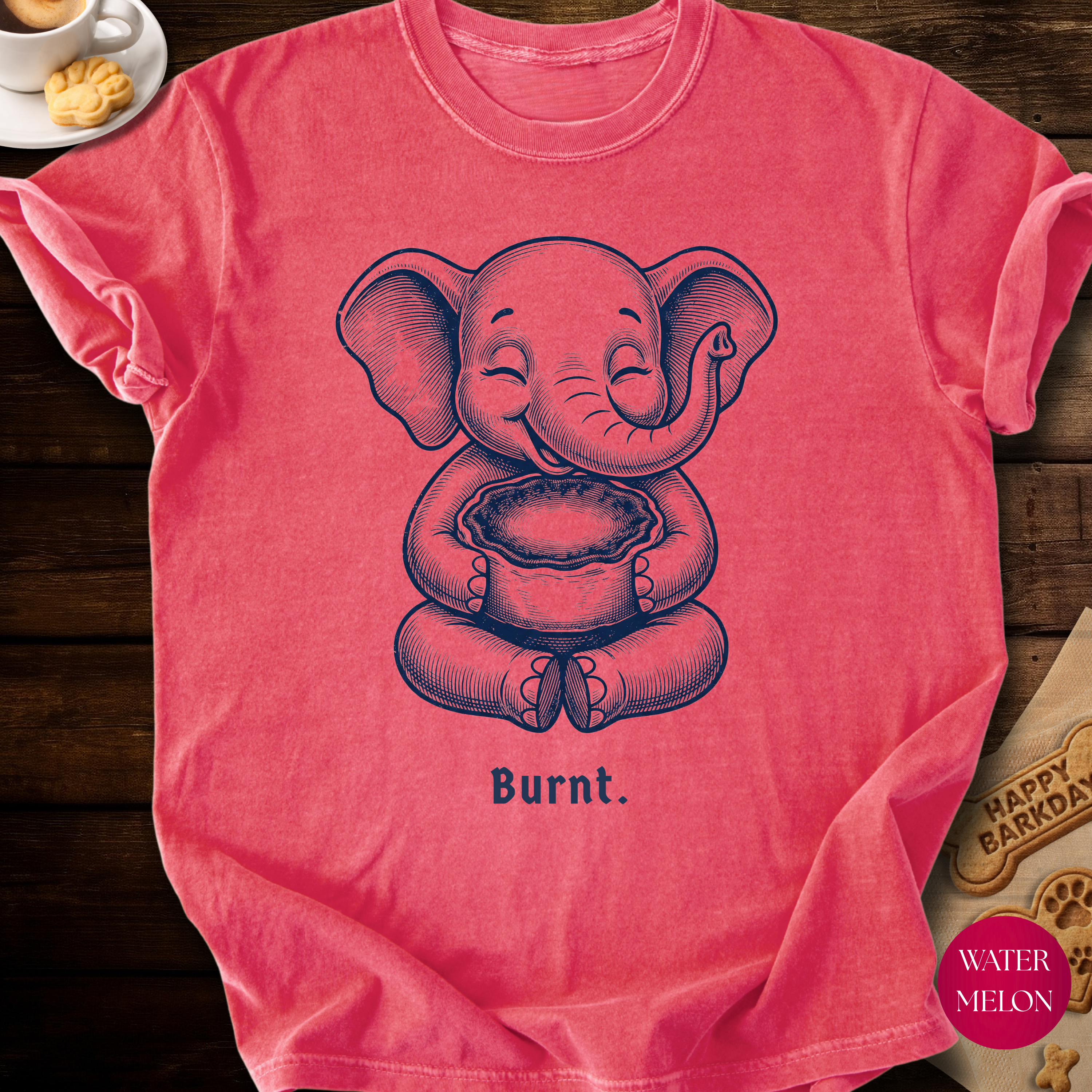 Burnt & Proud Elephant Tee