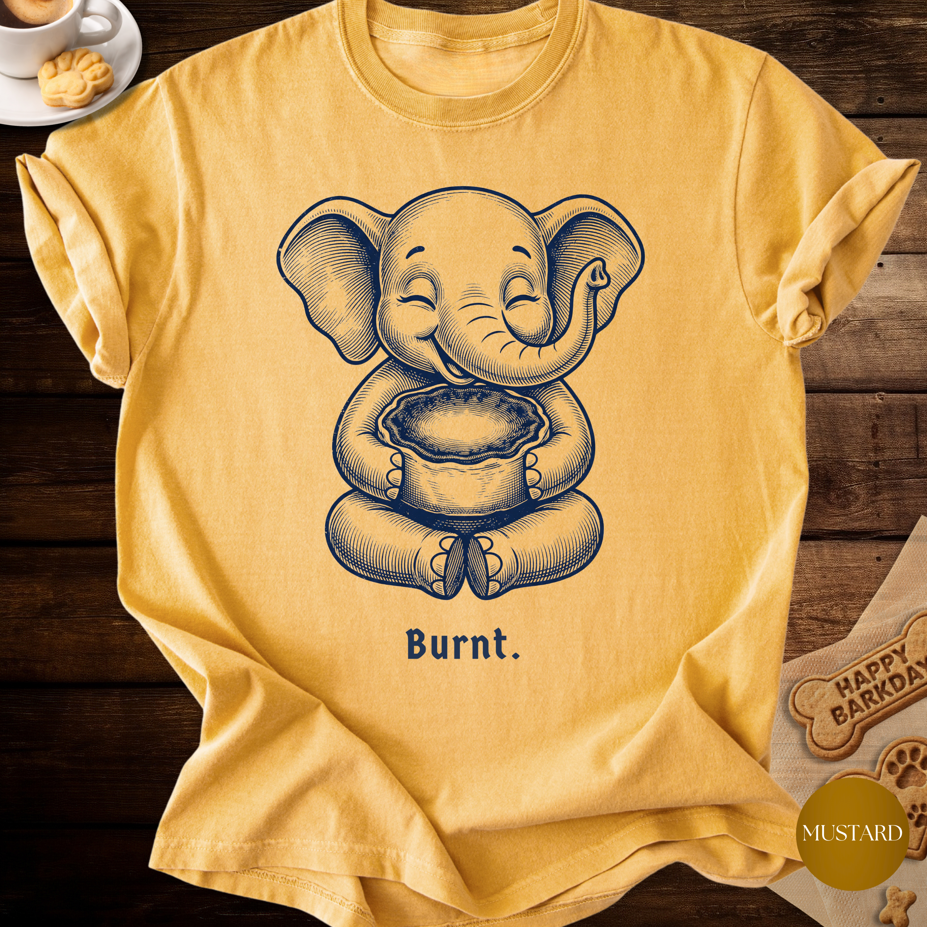 Burnt & Proud Elephant Tee