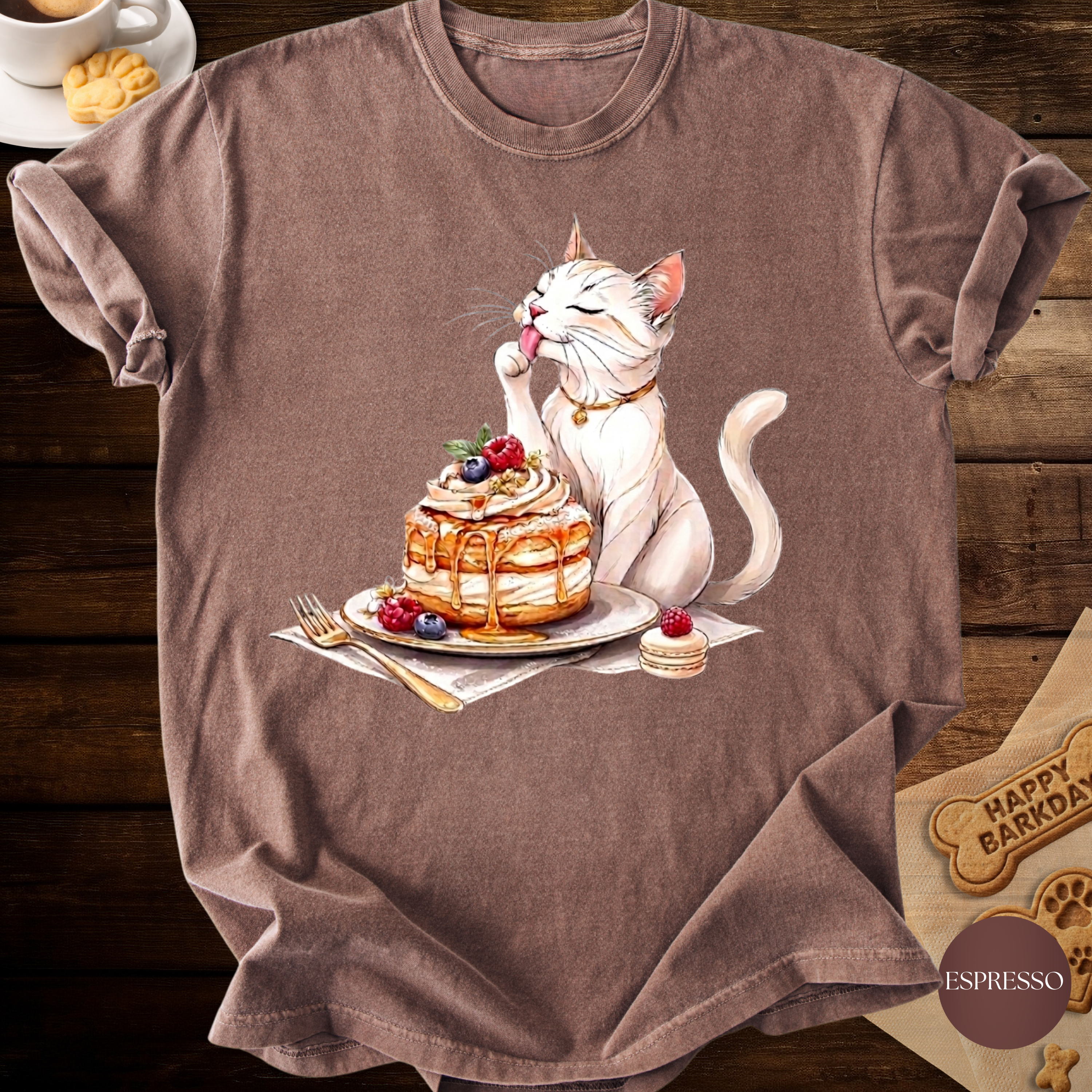 Pancake Purr Tee