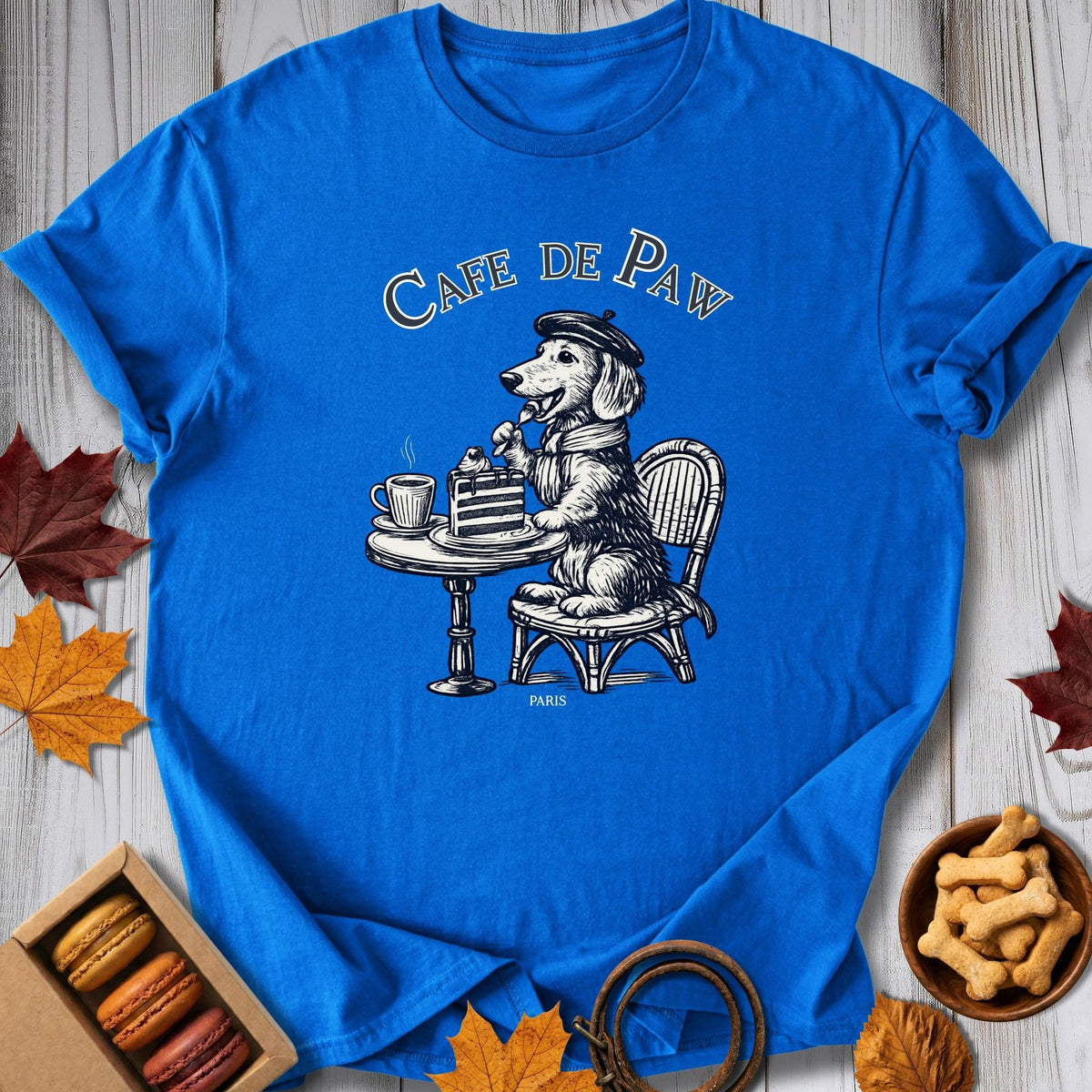 Cafe de Paw Tee - Pawtisserie - variant