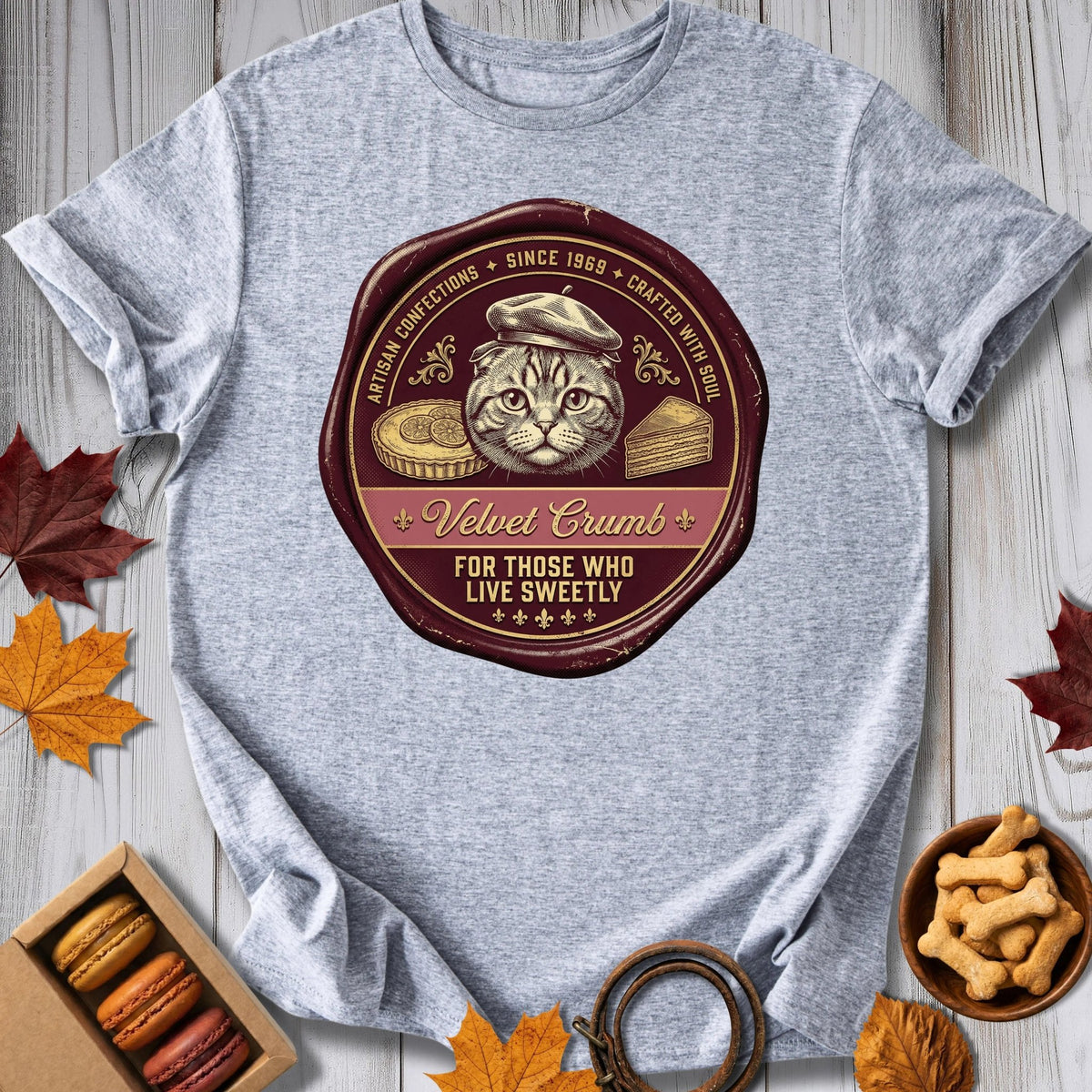 Velvet Crumb Tee - Pawtisserie - variant