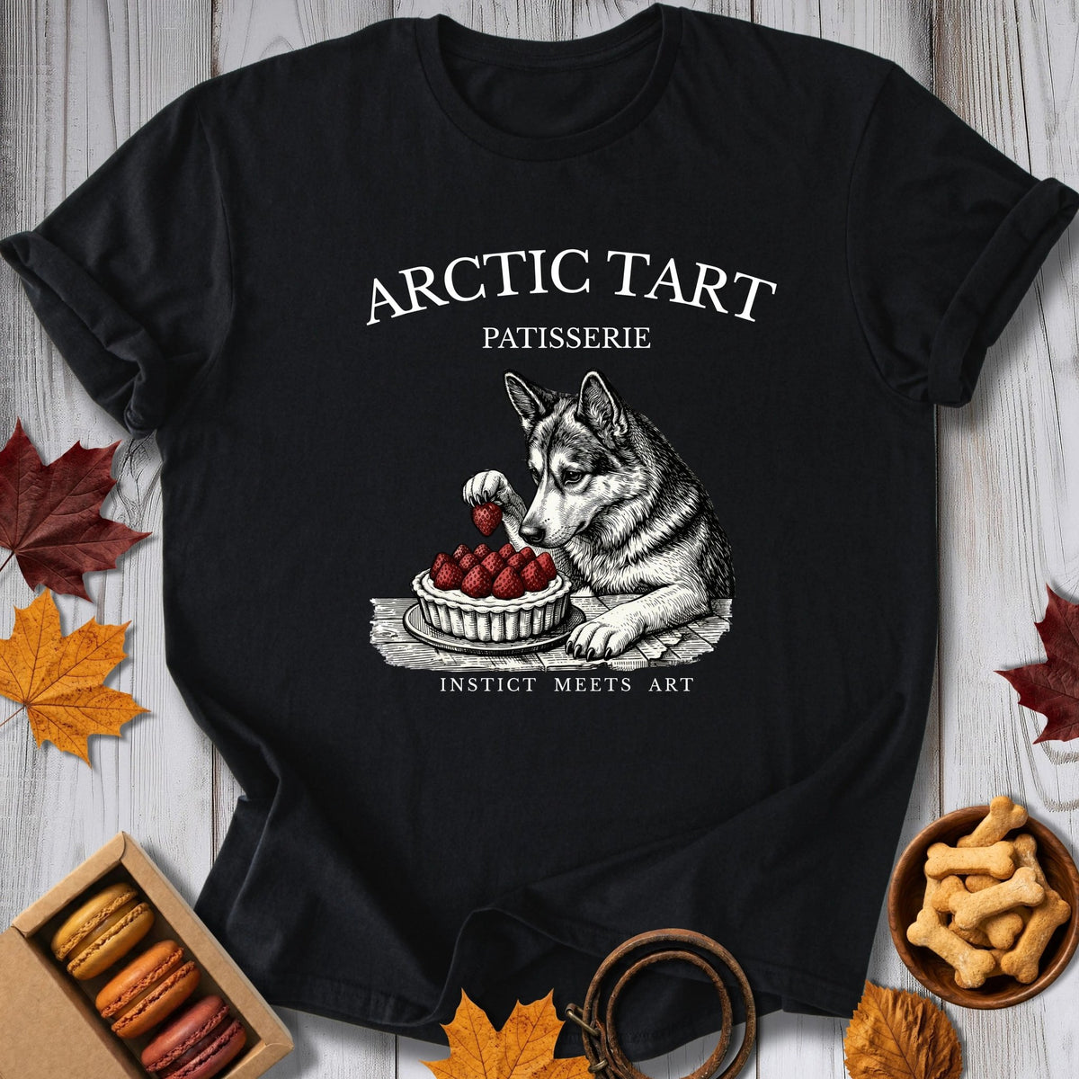 Tart Heart Shepherd Tee - Pawtisserie - variant