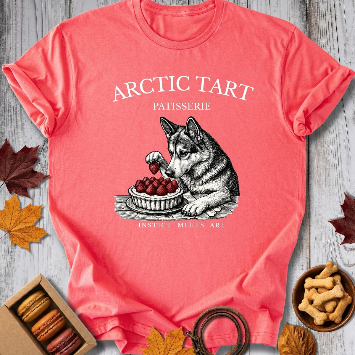 Tart Heart Shepherd Tee - Pawtisserie - variant