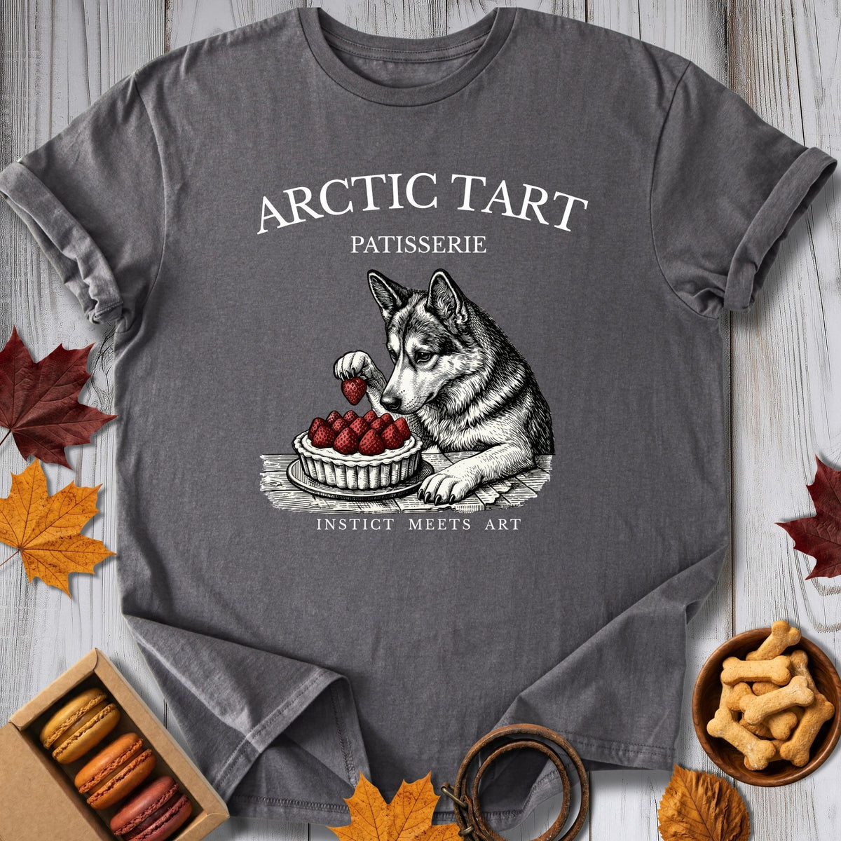 Tart Heart Shepherd Tee - Pawtisserie - variant