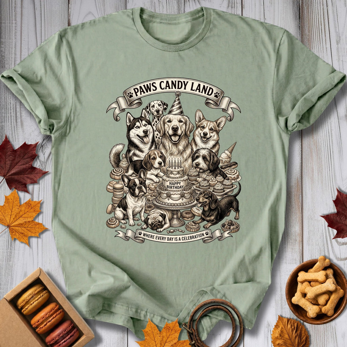 Paws Candy Land Tee - Pawtisserie - variant