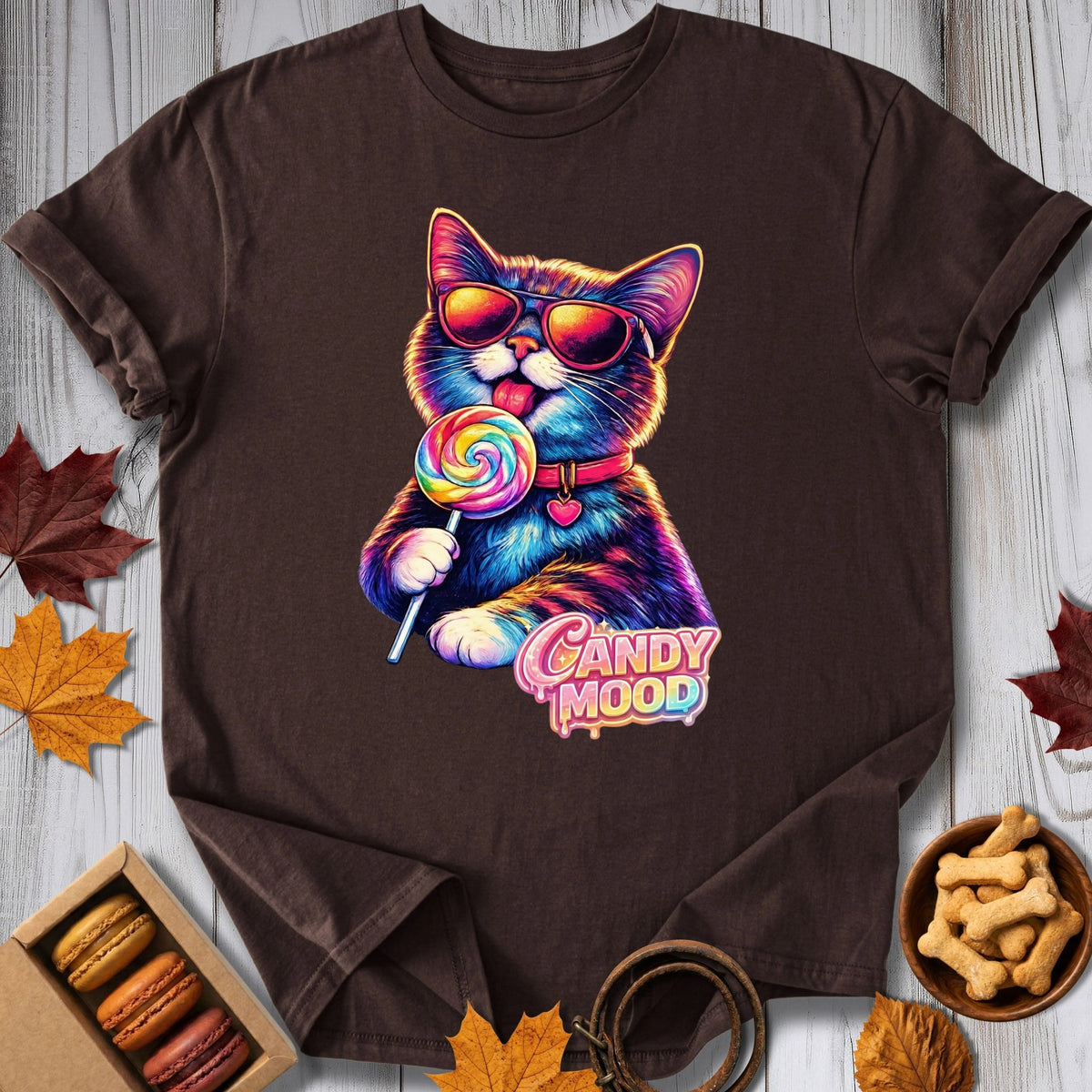 Candy Mood Cat Tee - Pawtisserie - variant