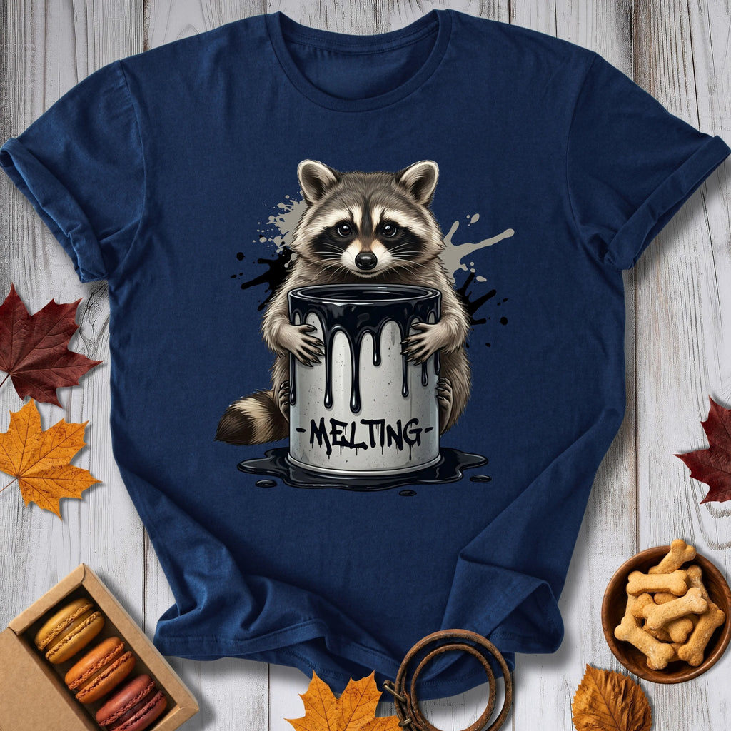 Melting Raccoon Tee - Pawtisserie - variant