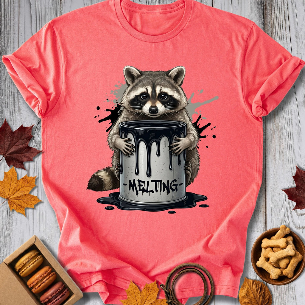 Melting Raccoon Tee - Pawtisserie - variant
