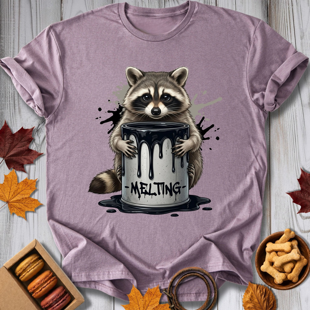 Melting Raccoon Tee - Pawtisserie - variant