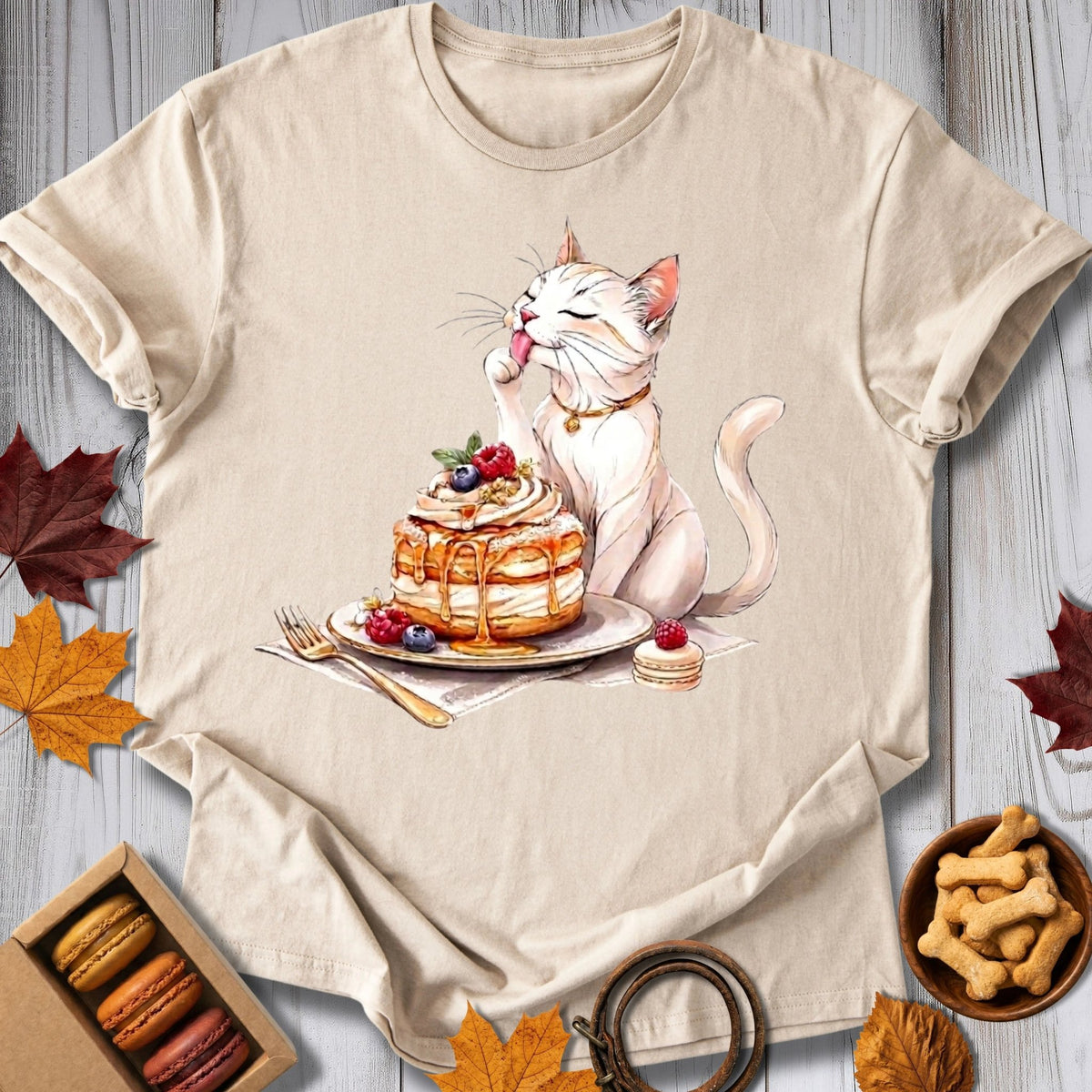 Pancake Purr Tee - Pawtisserie - variant