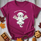 Peace, Love & Cake Tee - Pawtisserie - variant