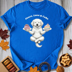 Peace, Love & Cake Tee - Pawtisserie - variant