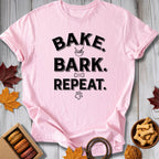 Bake, Bark, Repeat Tee - Pawtisserie - variant