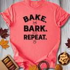 Bake, Bark, Repeat Tee - Pawtisserie - variant