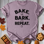 Bake, Bark, Repeat Tee - Pawtisserie - variant