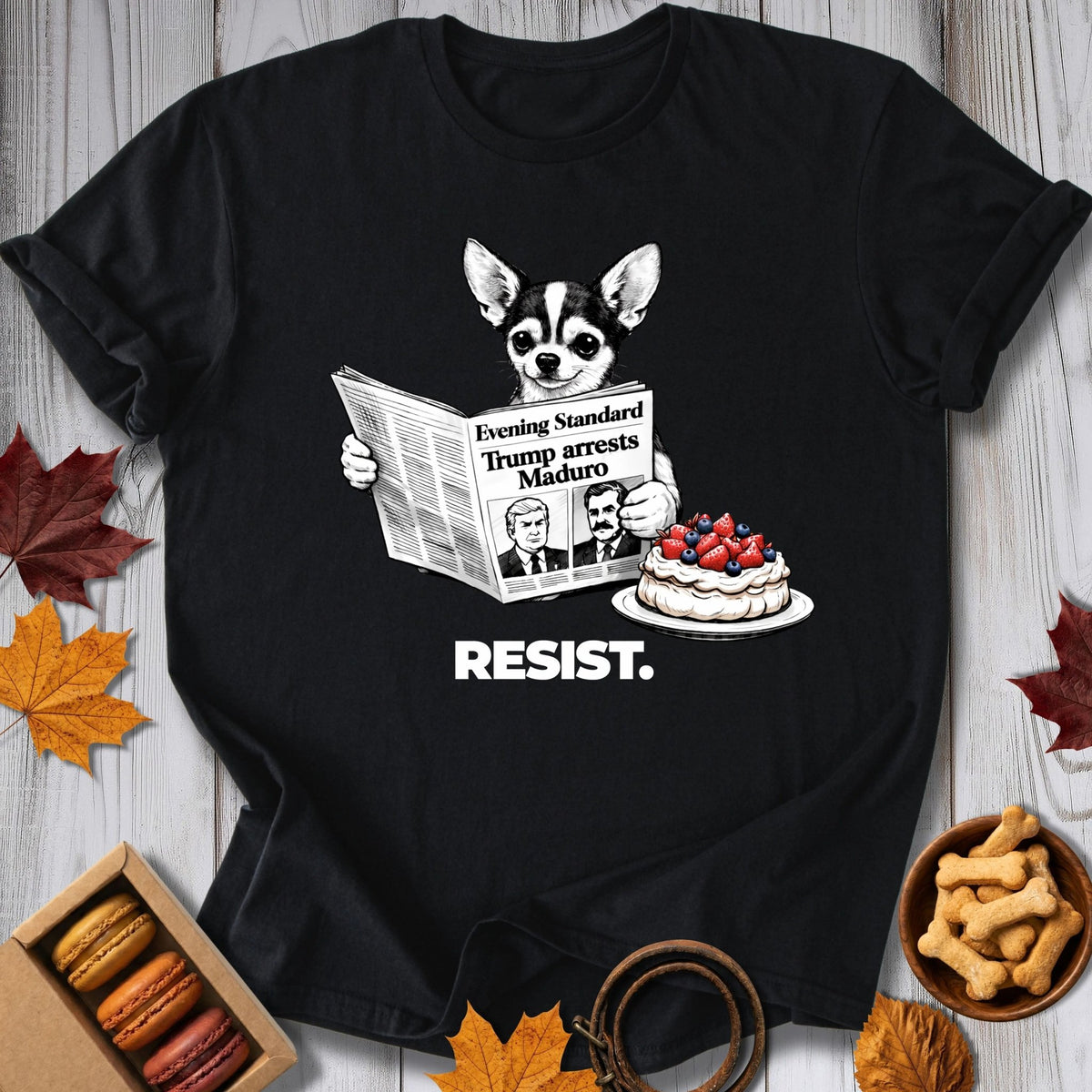 Resist Chihuahua Tee - Pawtisserie - variant