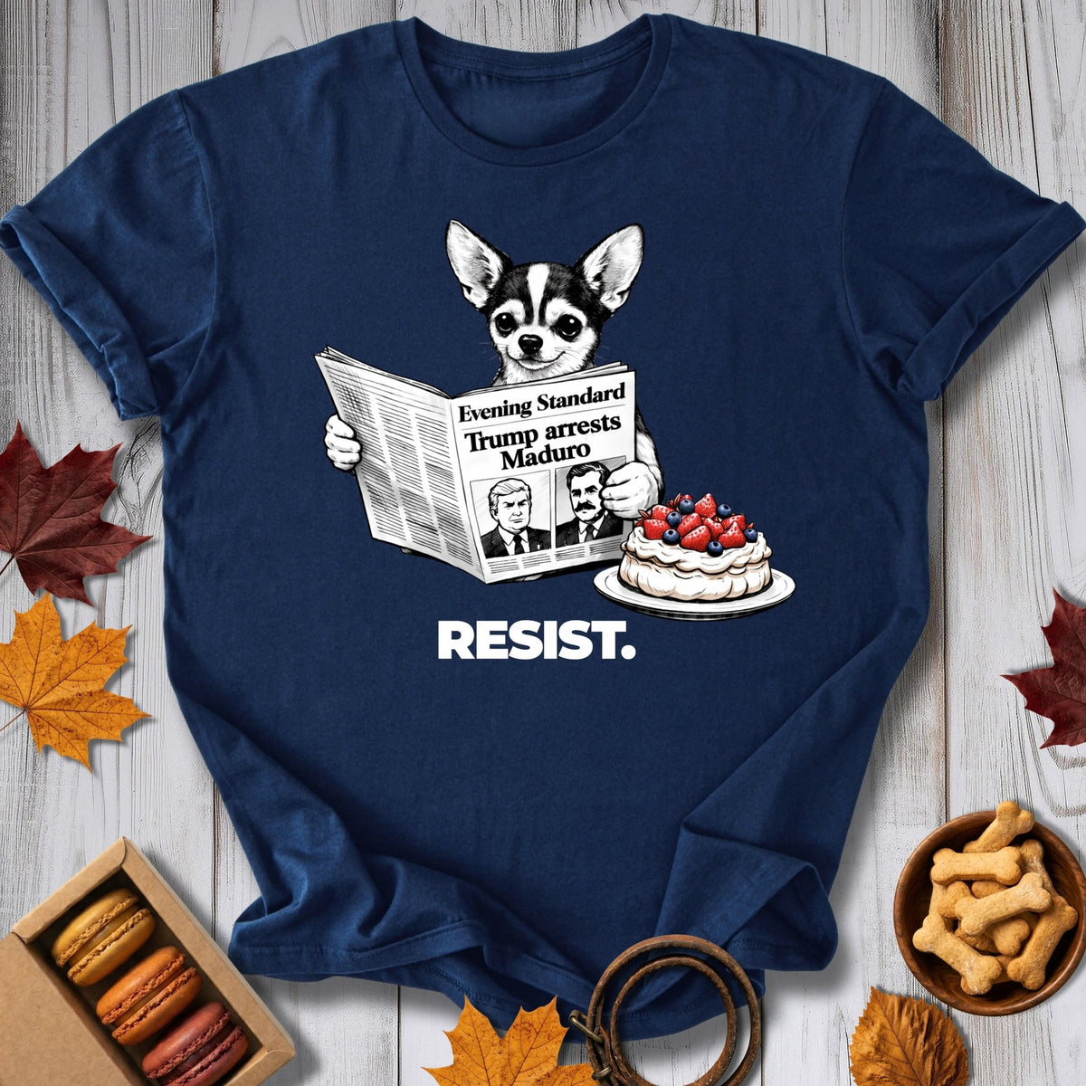 Resist Chihuahua Tee - Pawtisserie - variant