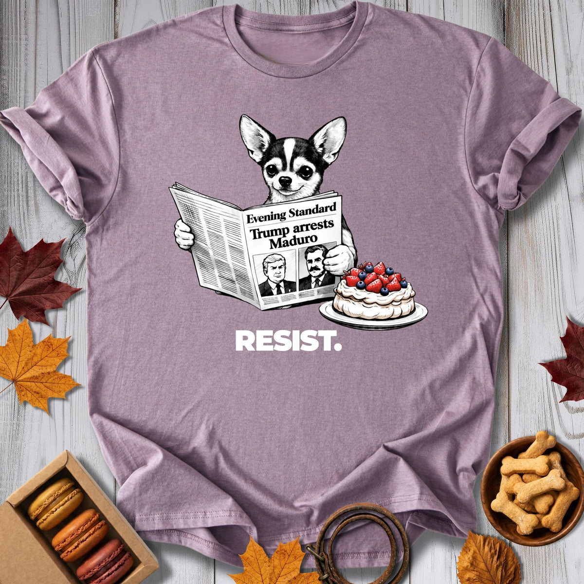 Resist Chihuahua Tee - Pawtisserie - variant