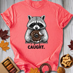 Caught Raccoon Donut Tee - Pawtisserie - variant