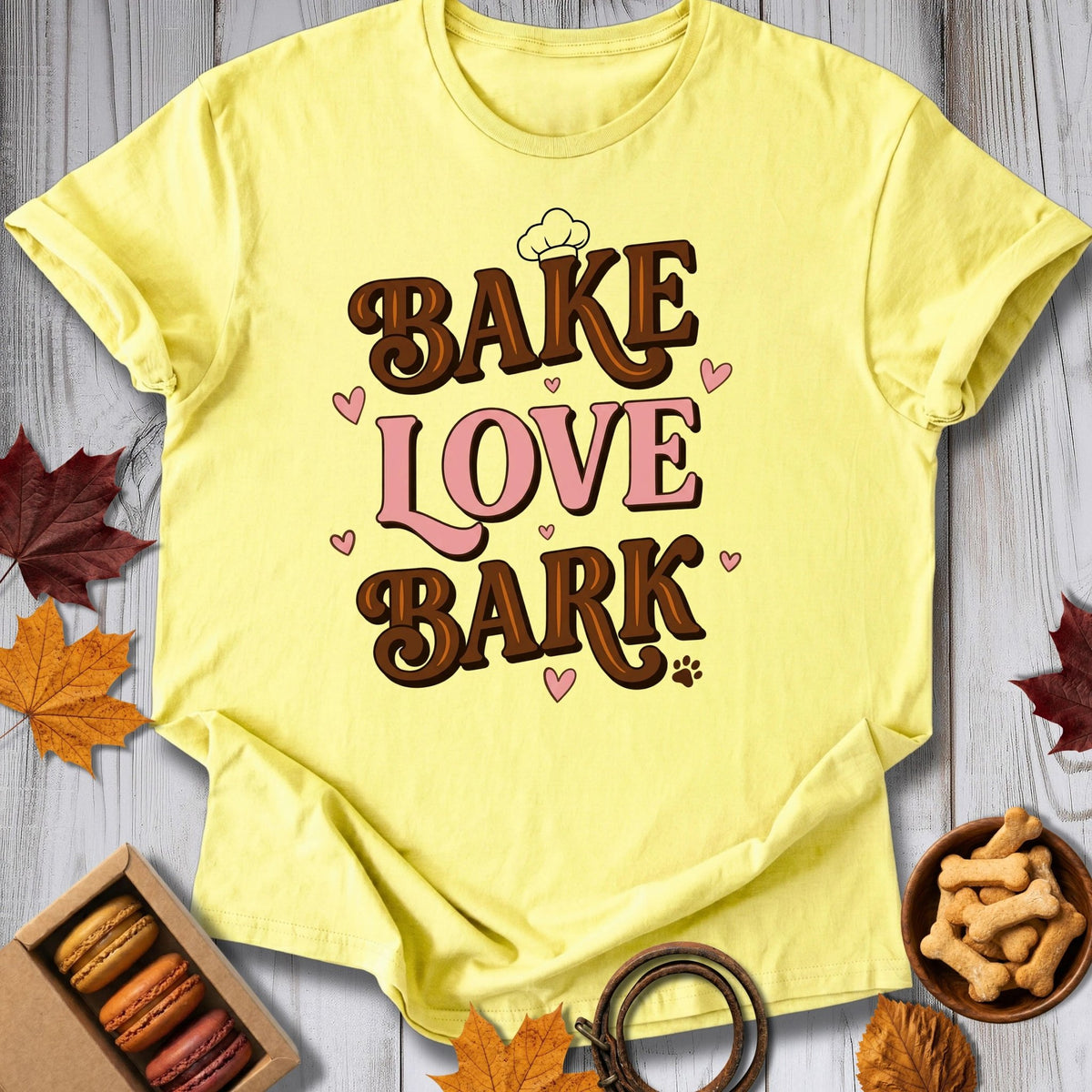 Bake, Love, Bark Tee - Pawtisserie - variant