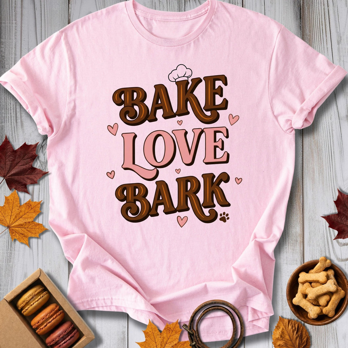 Bake, Love, Bark Tee - Pawtisserie - variant