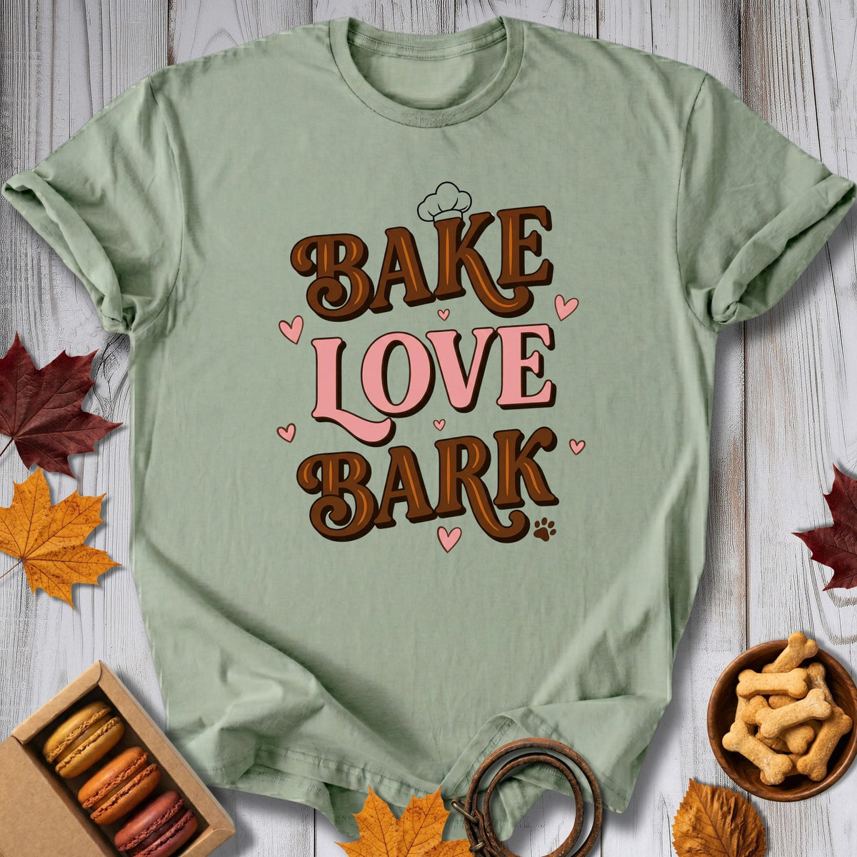 Bake, Love, Bark Tee - Pawtisserie - variant