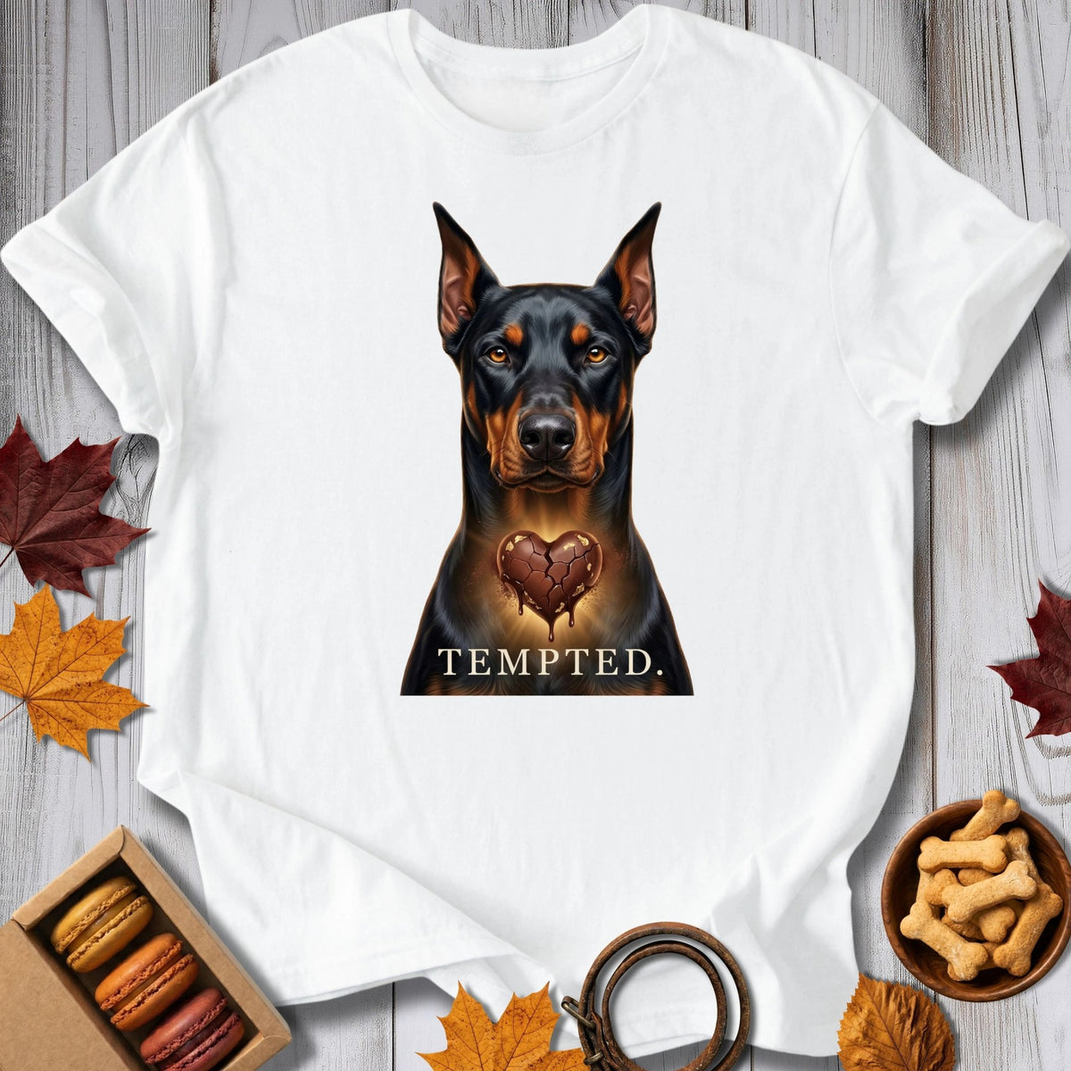 Chocolate Drop Rottie Tee - Pawtisserie - variant