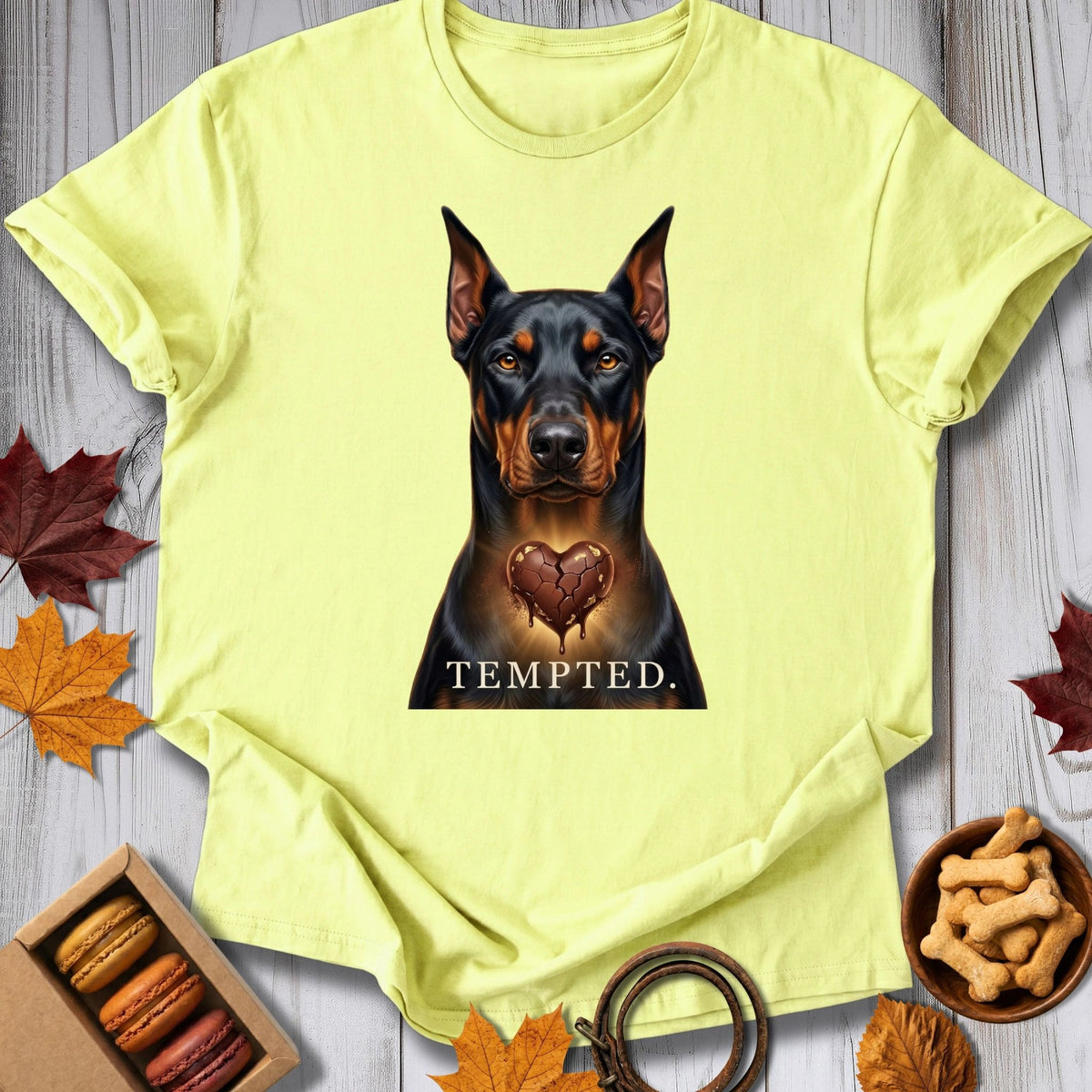 Chocolate Drop Rottie Tee - Pawtisserie - variant