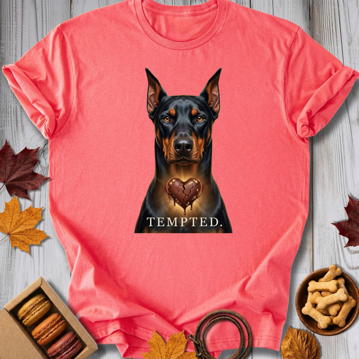 Chocolate Drop Rottie Tee - Pawtisserie - variant
