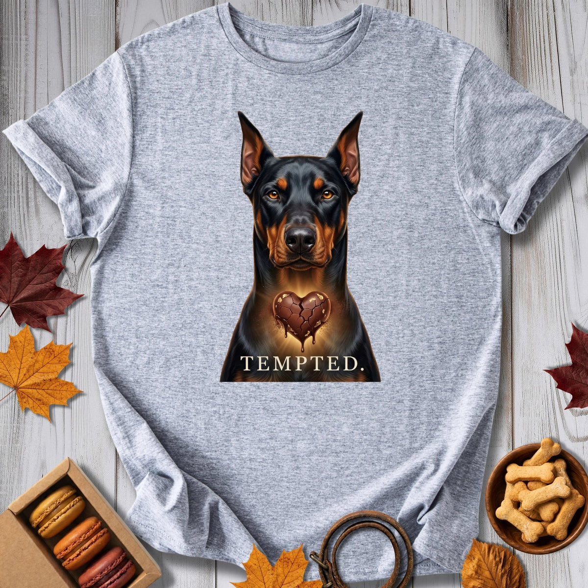 Chocolate Drop Rottie Tee - Pawtisserie - variant