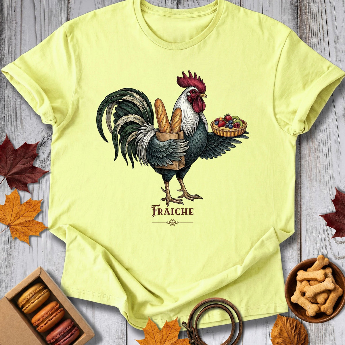Cockerel Tart Tee - Pawtisserie - variant