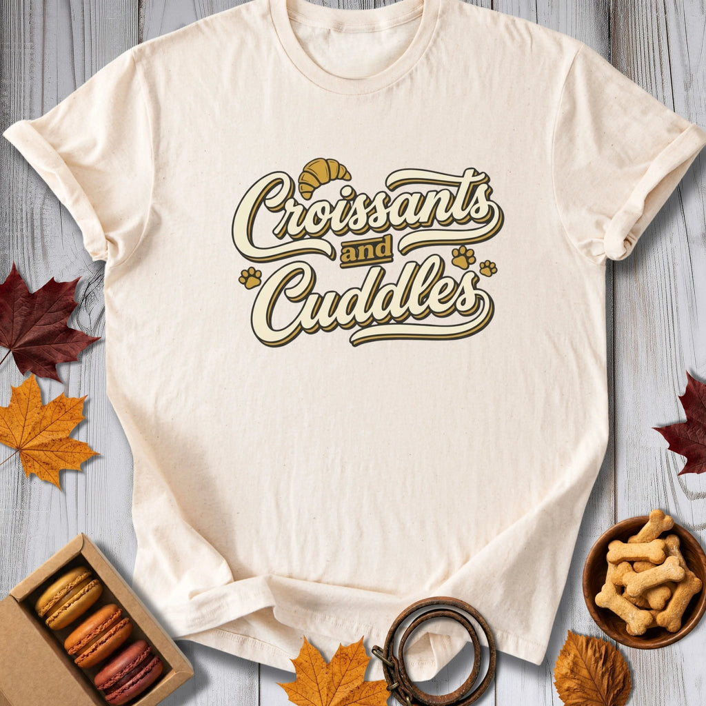 Croissants & Cuddles Tee - Pawtisserie - variant