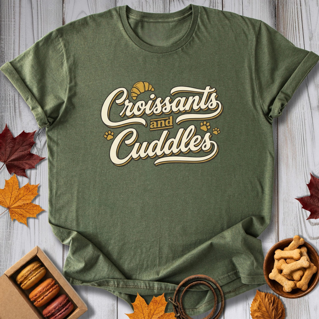 Croissants & Cuddles Tee - Pawtisserie - variant