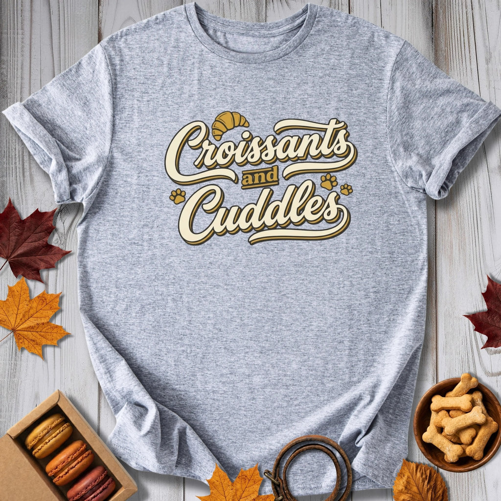 Croissants & Cuddles Tee - Pawtisserie - variant