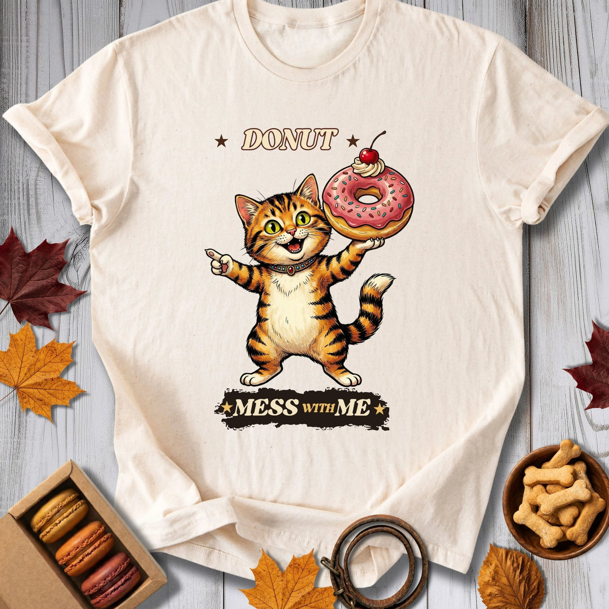 Donut Mess With Me Tee - Pawtisserie - variant