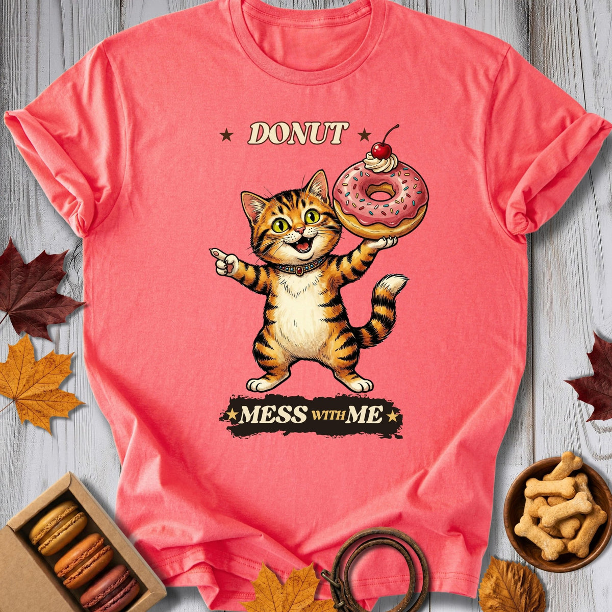 Donut Mess With Me Tee - Pawtisserie - variant