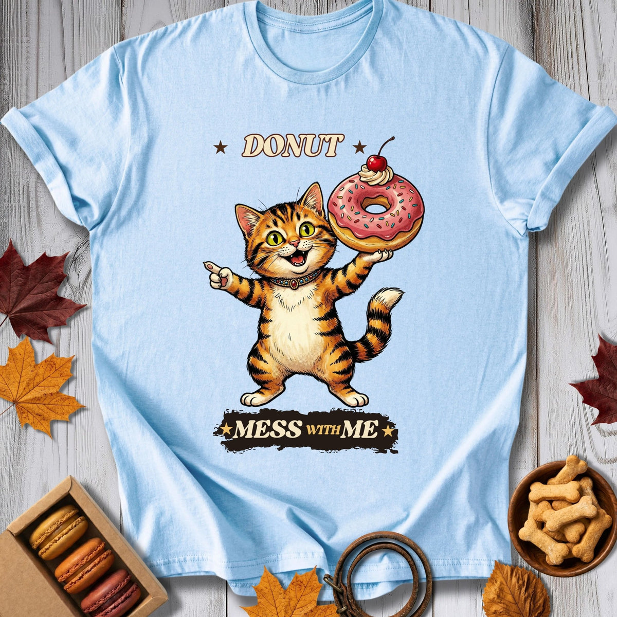 Donut Mess With Me Tee - Pawtisserie - variant